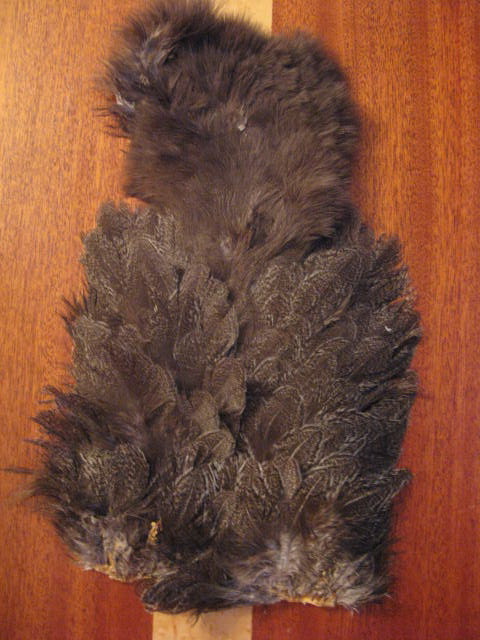 cog de leon hen soft hackle w/chickabou brown speckled  Whiting